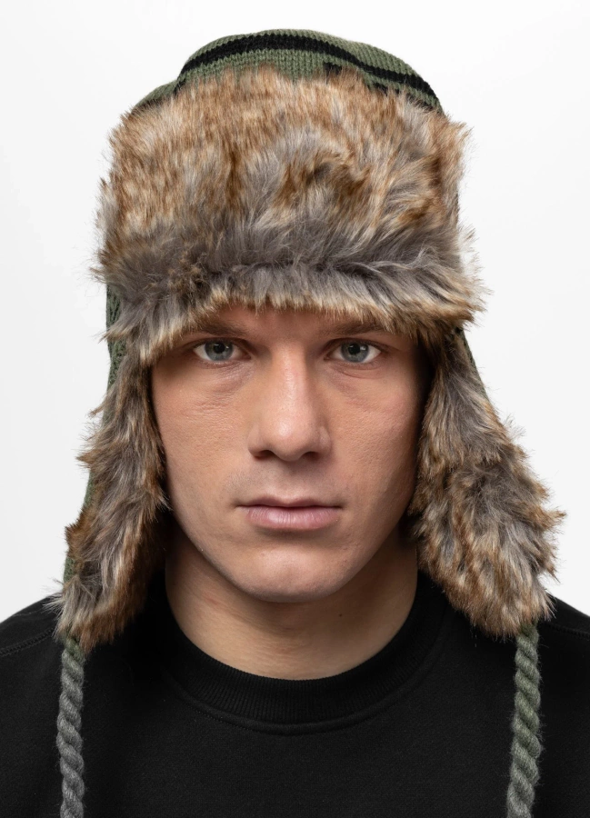 Czapka Pit Bull Zimowa Mission Bay olive