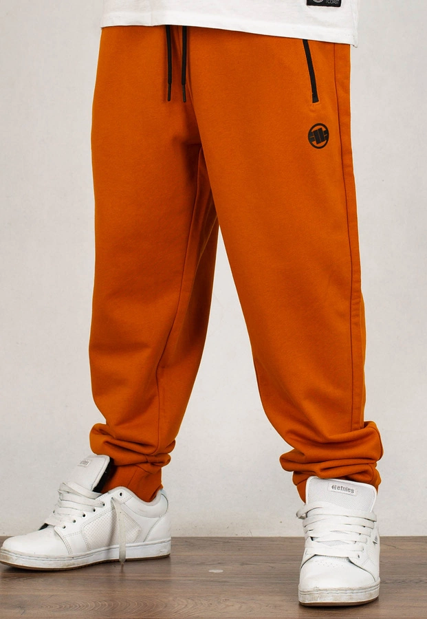 Dresy Pit Bull Trackpants Small Logo Terry Group miodowe