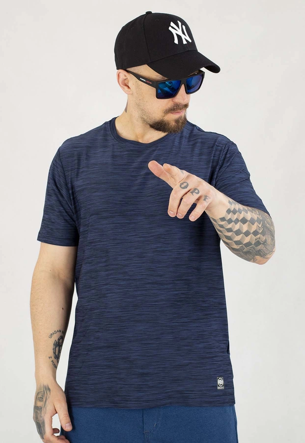 T-shirt Pit Bull Casual Sport Small Logo navy melange 