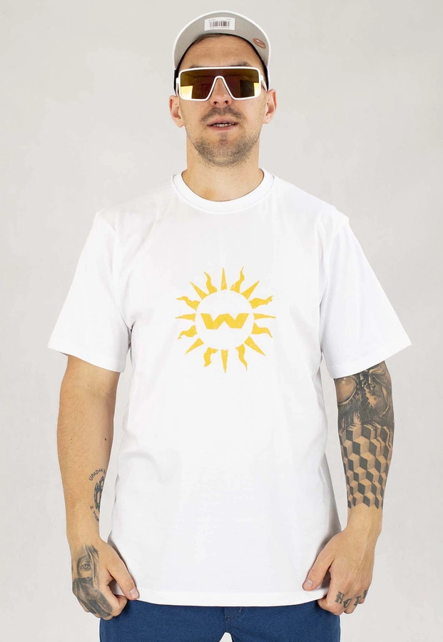 T-shirt WSRH Słońce biały