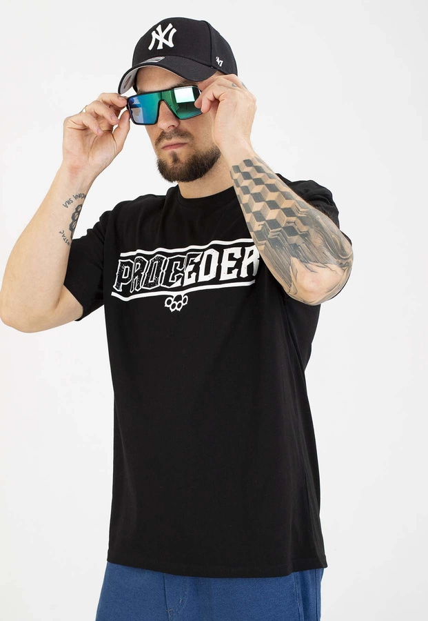 T-shirt Chada Proceder Cut czarny