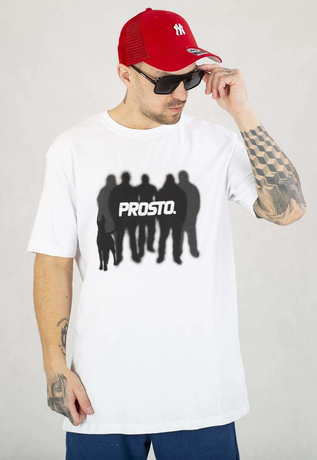 T-shirt Prosto Homies biały