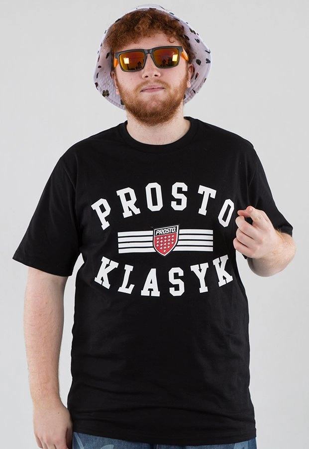 T-shirt Prosto Around czarny