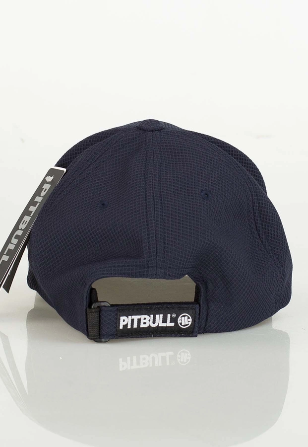 Czapka Snapback Pit Bull Hybrid Logo granatowa