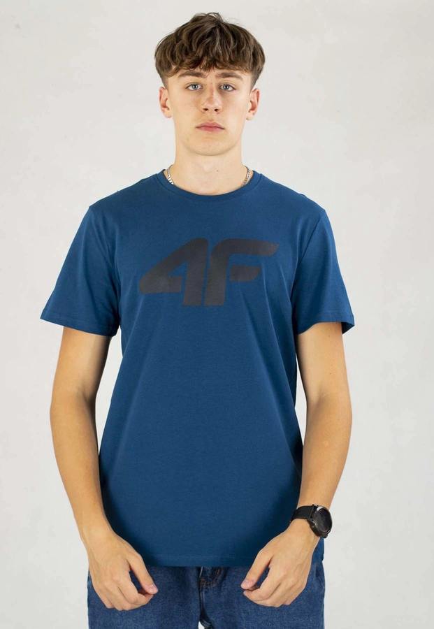 T-shirt 4F M1844 morski zielony