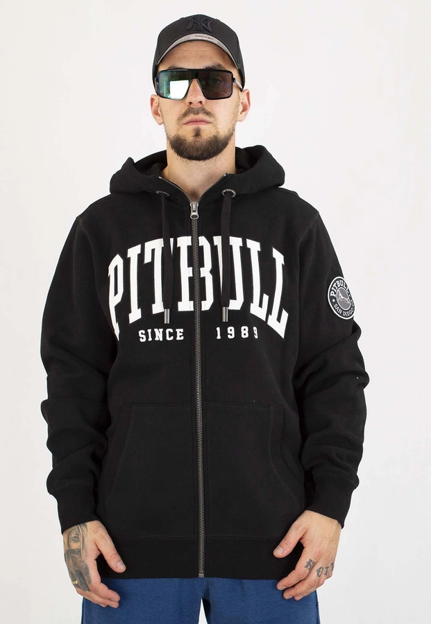 Bluza Pit Bull Z Kapturem ZIP Norton black
