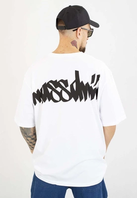 T-shirt Mass Nostalgia. Angel biały