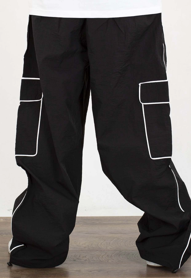 Spodnie Lucky Dice Baggy Crepe czarne