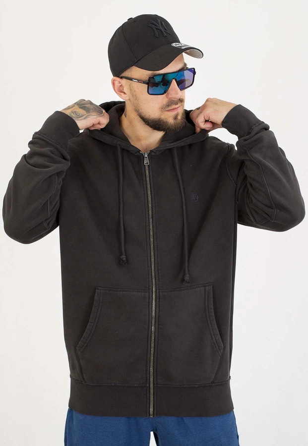 Bluza Pit Bull Z Kapturem ZIP Hackett dark graphite
