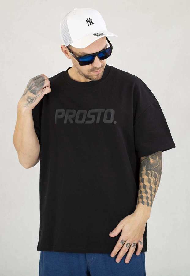 T-shirt Prosto Mono czarny