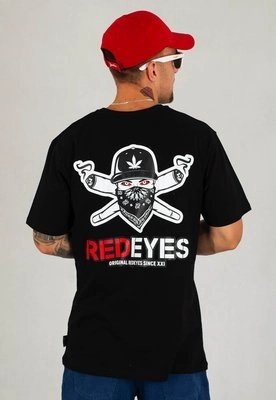 T-shirt Red Eyes Red czarny