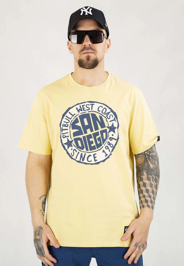 T-shirt Pit Bull San Diego Sun 170 yellow