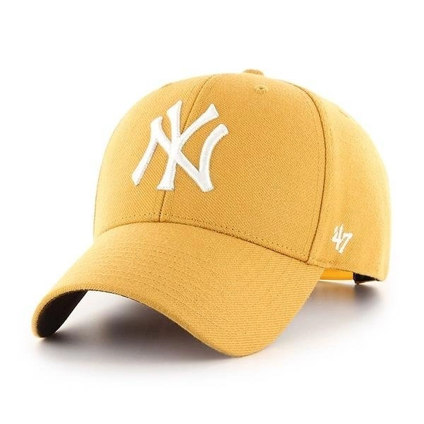 Czapka 47 Brand MLB New York Yankees '47 MVP SNAPBACK żółta