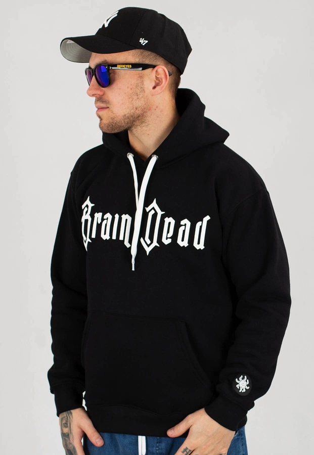 Bluza Brain Dead Familia Kat czarna
