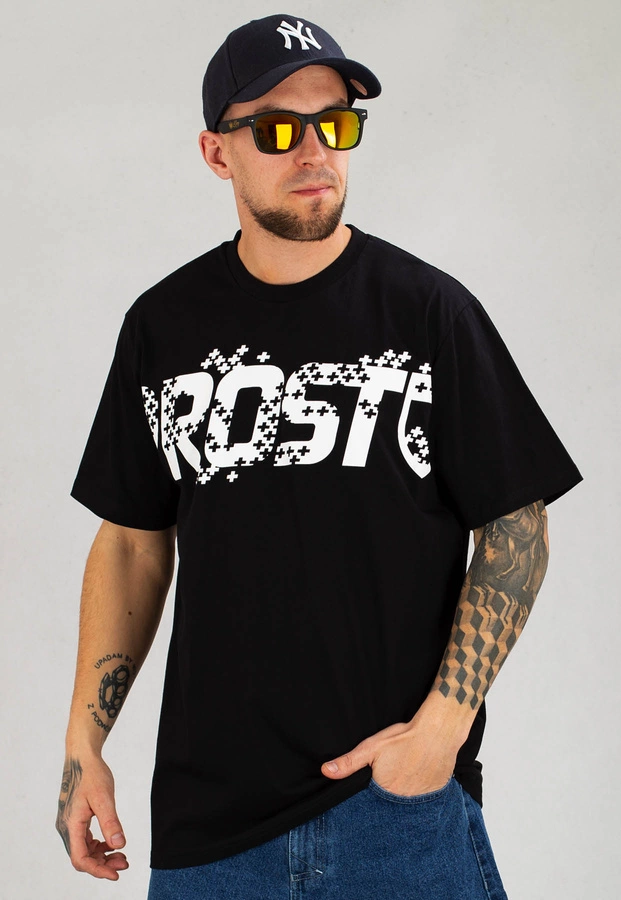 T-shirt Prosto Plusrain czarny