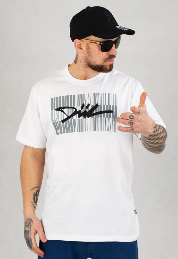 T-shirt Diil Line biały