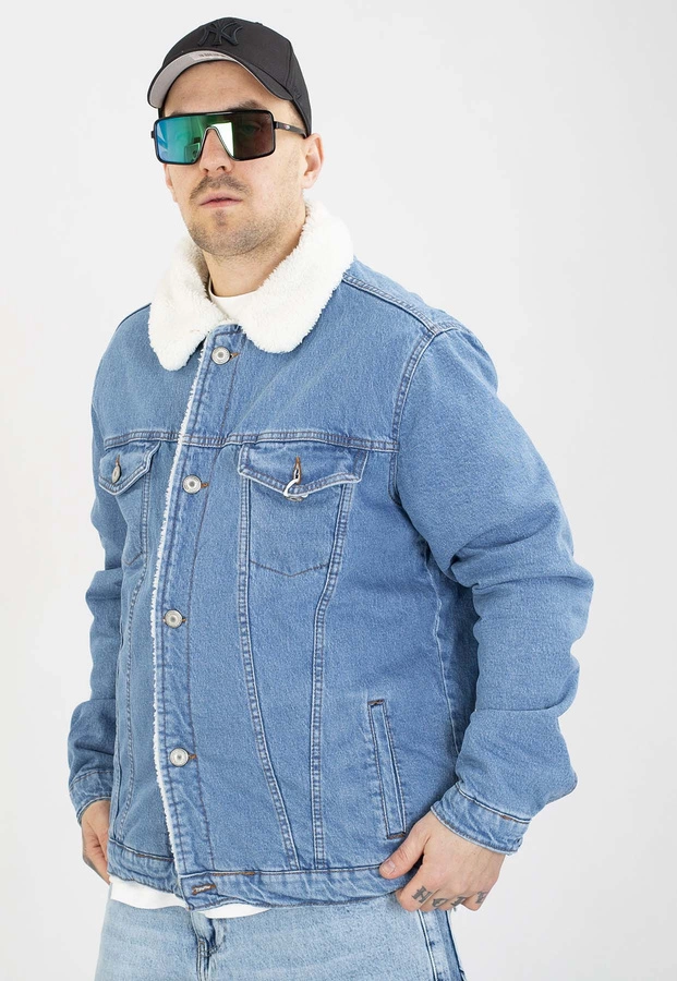 Kurtka I8 Denim Katana Jeansowa medium blue