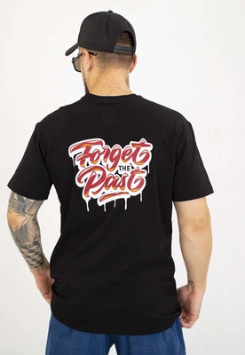 T-shirt Motive Forget Big Back Bordo White Logo czarny