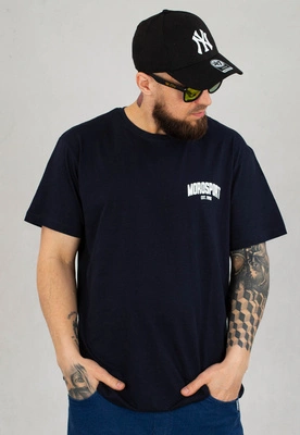 T-shirt Moro Sport Mini University granatowo biały