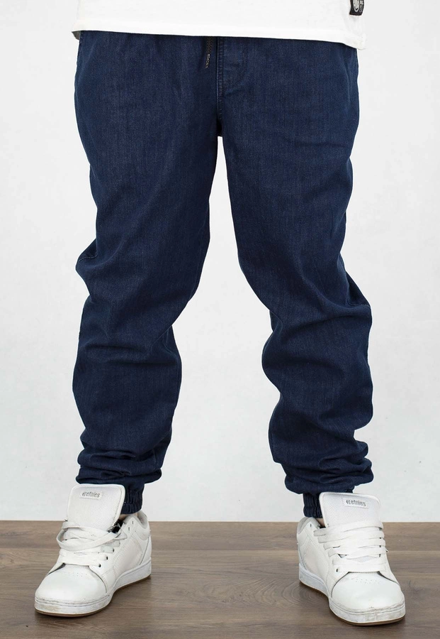 Spodnie Jigga Wear Crown Jogger Jeans blue