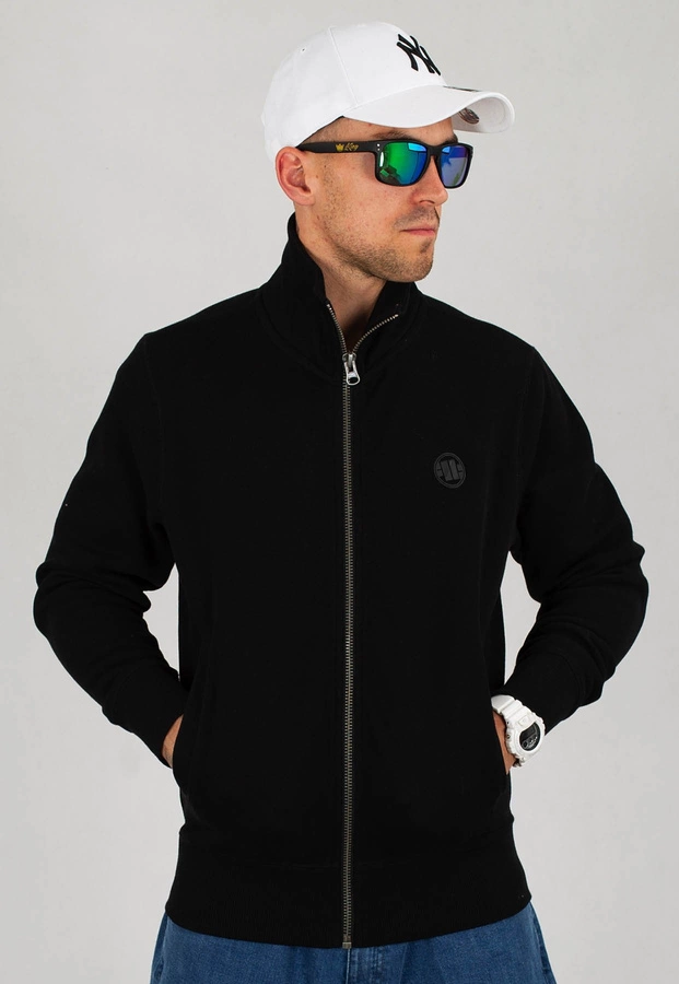 Bluza Pit Bull Premium Pique Sweatjacket Small Logo czarna