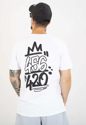 T-shirt Dudek P56 456 420 biały