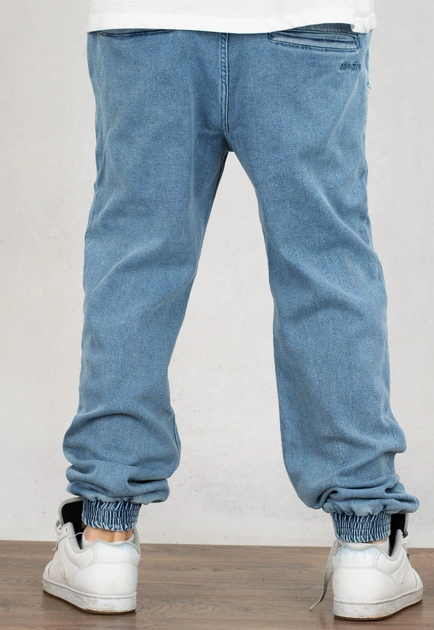 Spodnie Prosto Jogger Jeans Pazy light blue