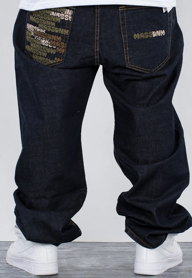 Spodnie Mass Phat Camo Baggy Fit rinse