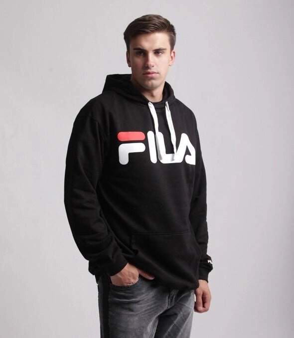 FILA-Classic Logo Kangurka czarna