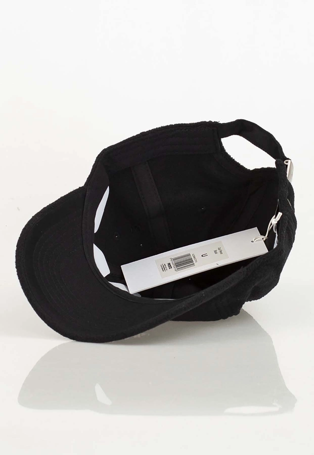 Czapka 6 Panel Prosto Fleece czarna