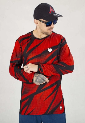 Longsleeve Pit Bull Sportowy Mesh Performance Pro plus Dot Camo II czerwony
