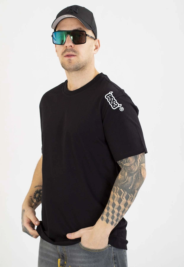 T-shirt Stoprocent Essa Small czarny