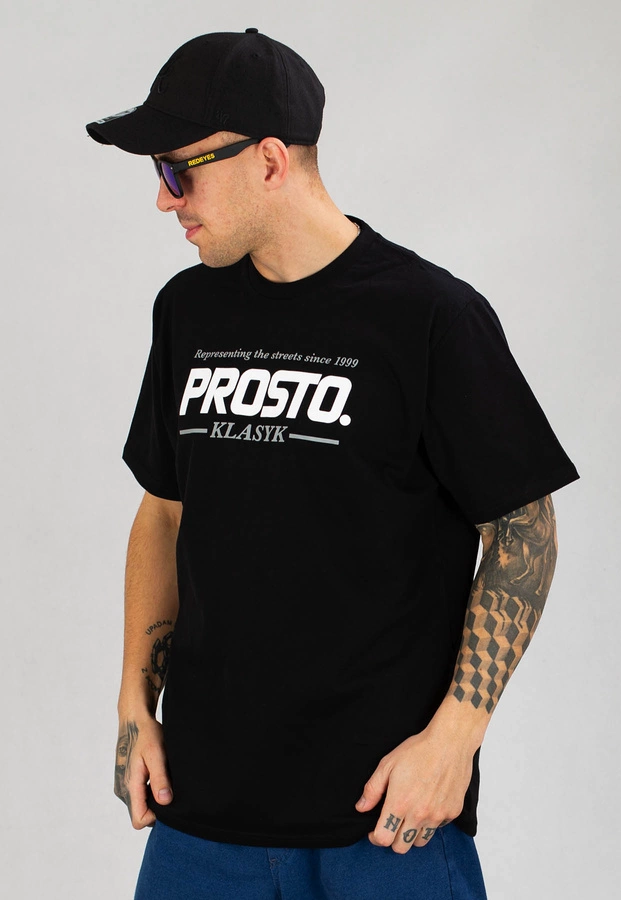 T-shirt Prosto Krack czarny