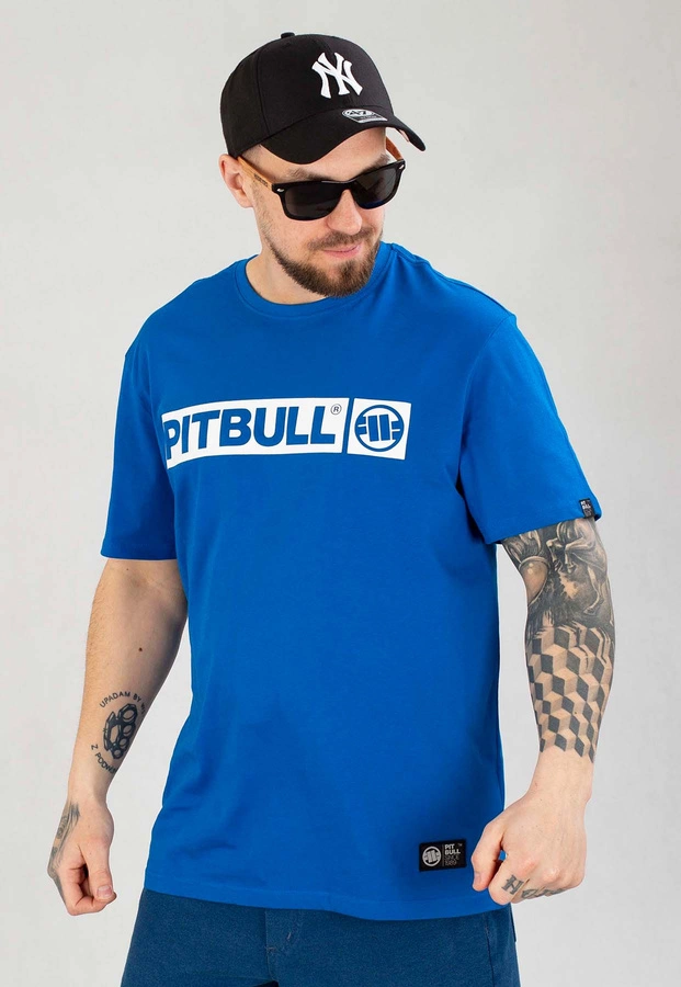 T-shirt Pit Bull Hilltop 170 niebieski