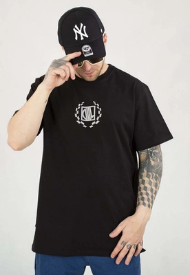 T-shirt Diil Laur Odblask czarny