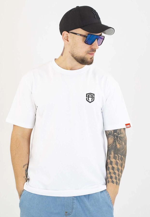 T-shirt Street Autonomy Basic biały