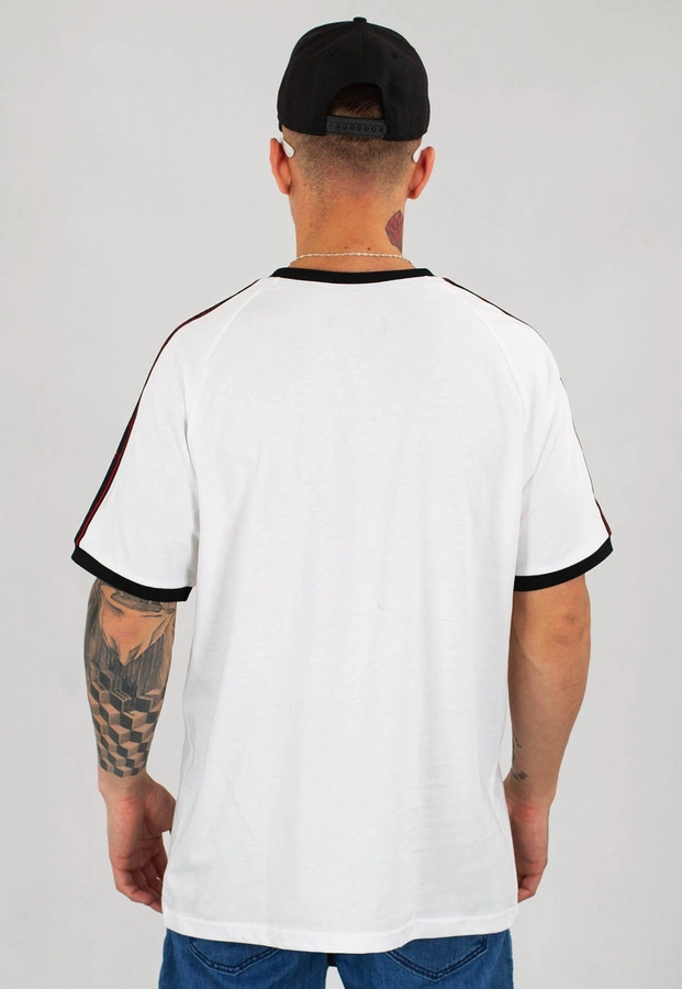 T-shirt Lucky Dice SM-Logo Tape biały