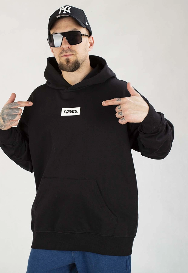 Bluza Prosto Z kapturem Box czarna
