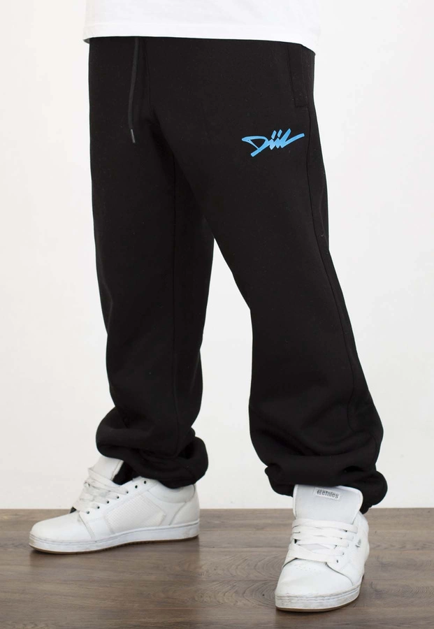 Dresy Diil Baggy Diil czarne niebieskie