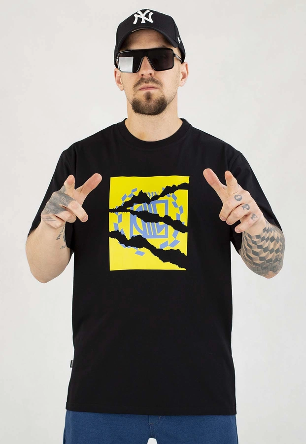 T-shirt Diil Cut Paper czarny