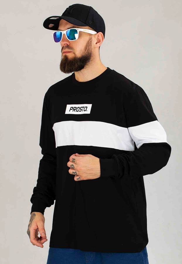 Longsleeve Prosto Bogo czarny