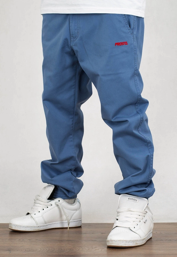 Spodnie Prosto Chino Jogger Chapo blue