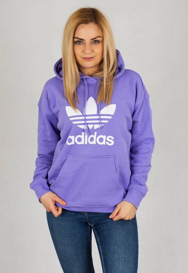 Bluza Adidas Trefoil GN2953 fioletowa