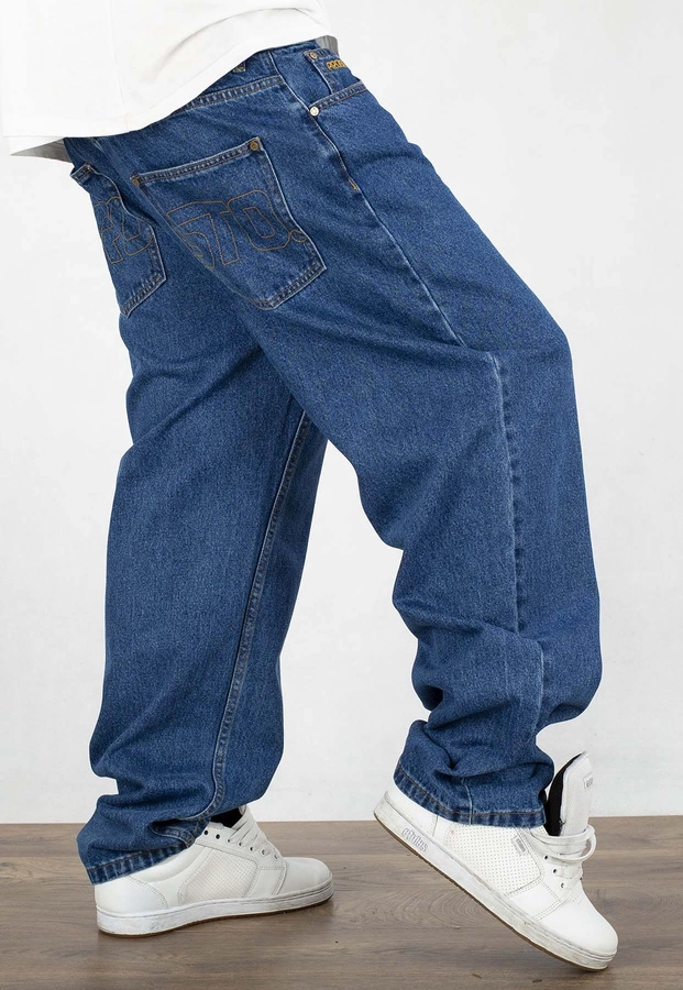 Spodnie Prosto Baggy Slav blue