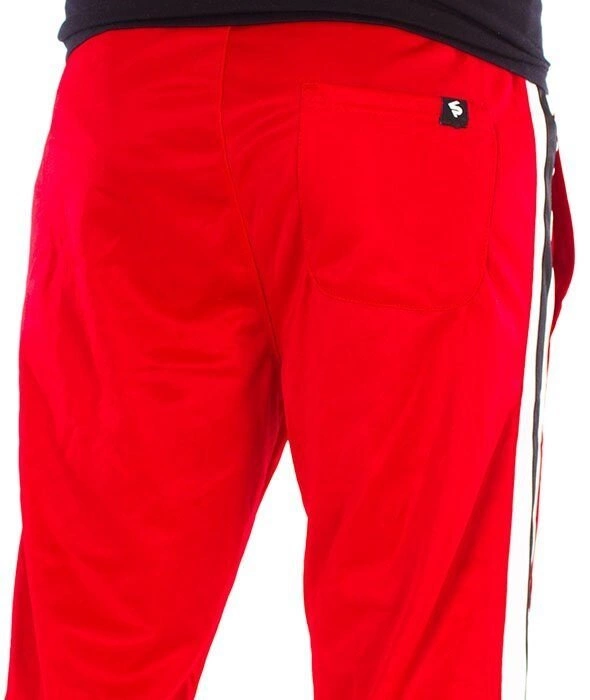 Southpole-Track Pants Side Panel Spodnie Dresowe Red