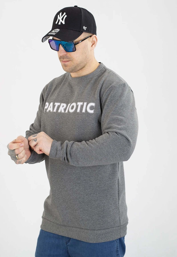 Bluza Patriotic Bez Kaptura P-Classic grafitowa