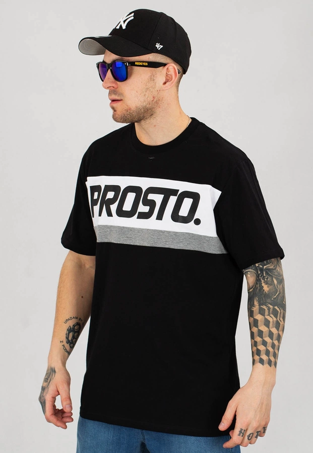 T-shirt Prosto Zone czarny