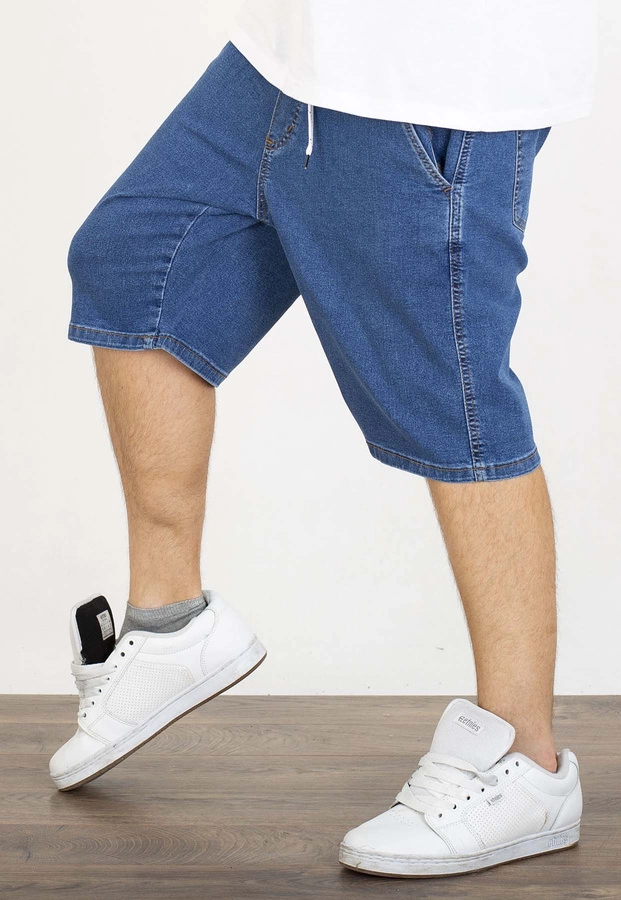 Spodenki Jigga Wear Baggy Crown Dark Blue White