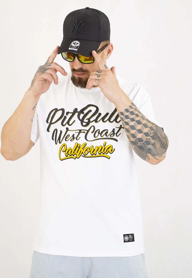 T-shirt Pit Bull Surfdog 190 white