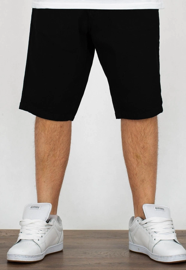 Spodenki B.O.R. Biuro Ochrony Rapu Bor New czarny jeans